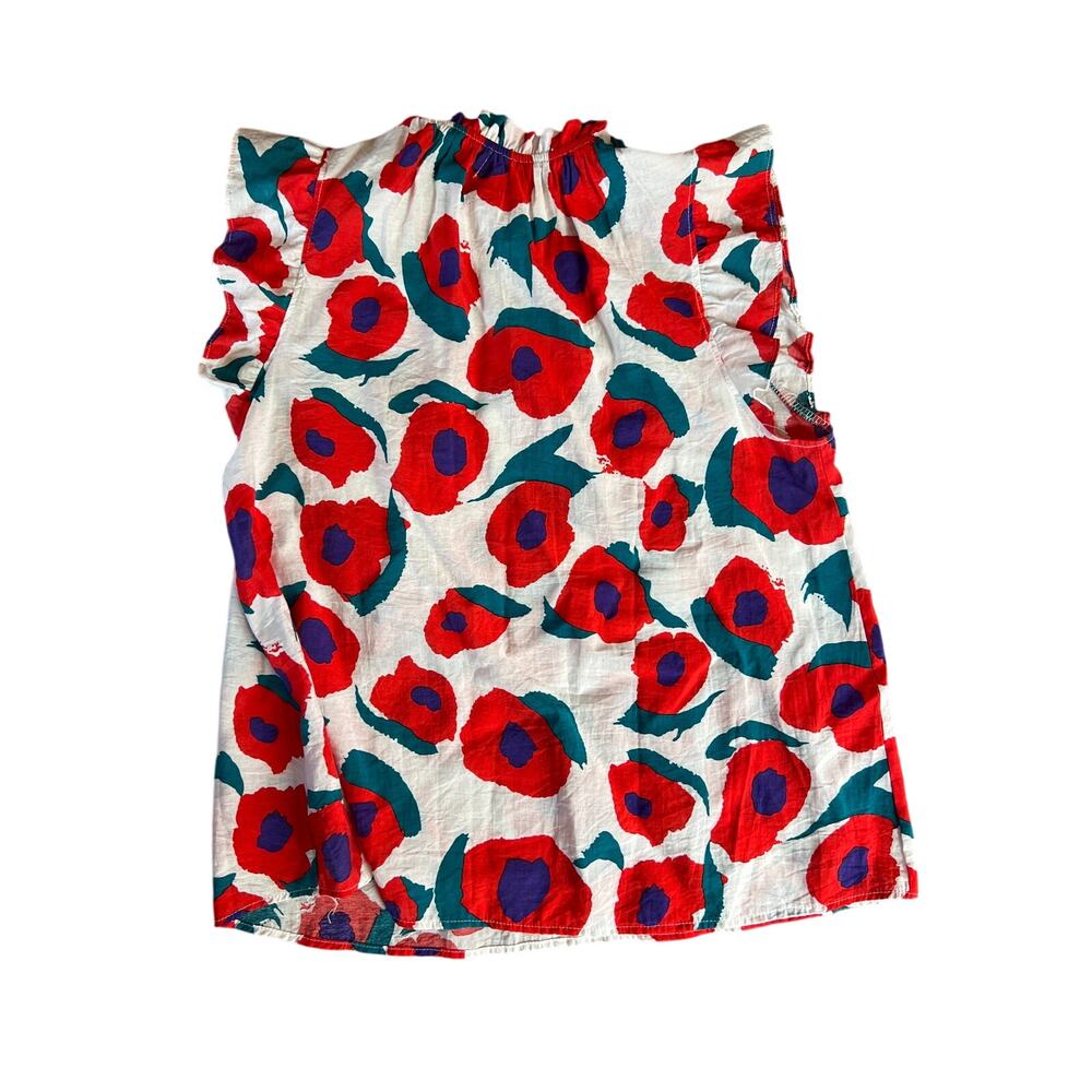 Bucket List Short and Shirt Set.  Flowered. Top is Medium Bottom is Large. - Picture 8 of 9